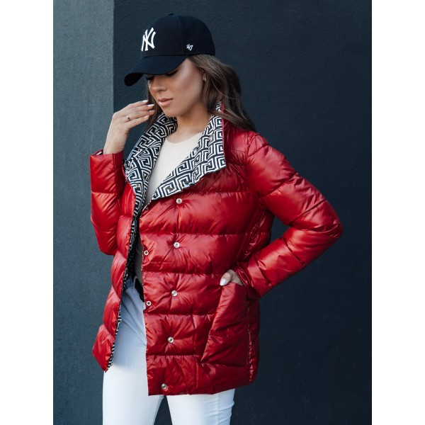 Ženska rdeča jakna